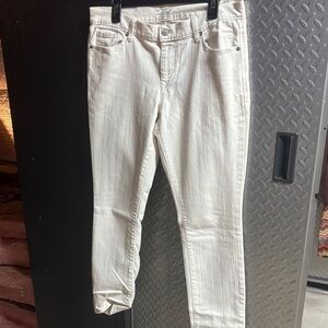 Old Navy Women's Cream Jeans